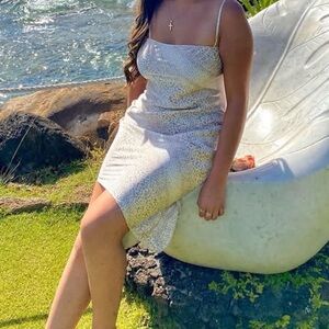 Silk Satin Slip Dress